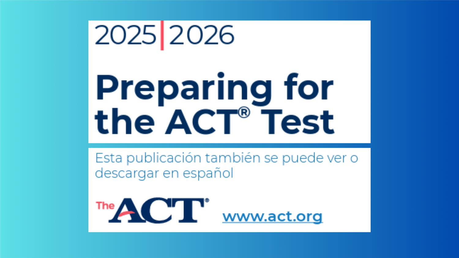  ACT Test Prep Resources